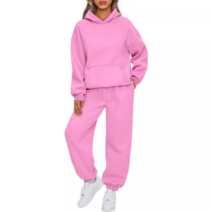 Kvinders hyggelige sweater og jogger sæt Skovae