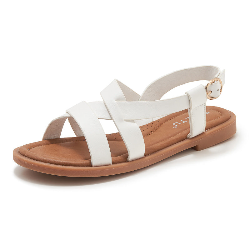 Dame sandaler med modejusterbare remme og behagelig sål Stilla