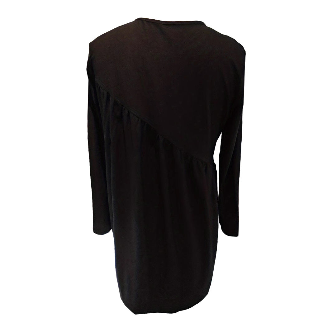 Femme Elegant Tunika Kjole Stilla