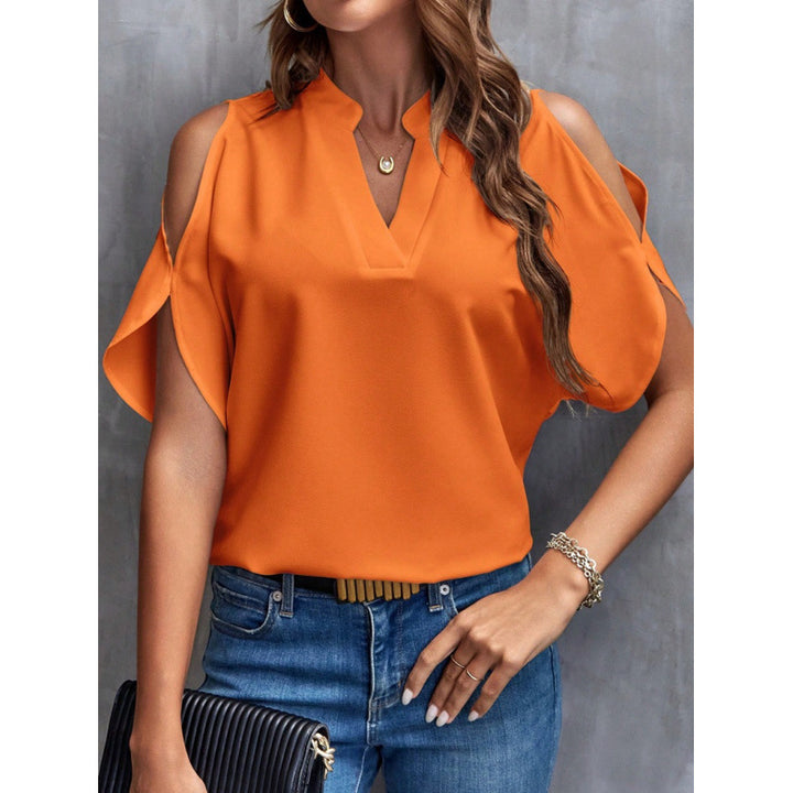 Dame Cold Shoulder Bluse Stilla