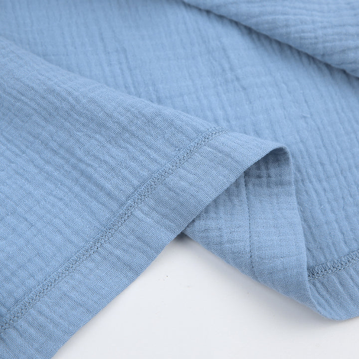 Dame Kimono-stil Morgenkåbe i åndbart materiale med bælte Stilla