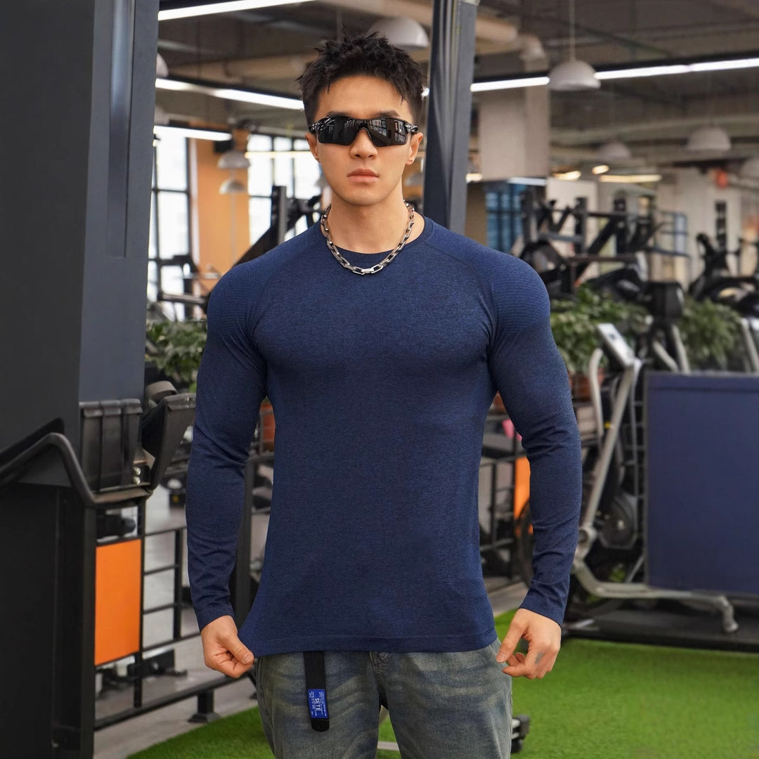 Herrer Fitness Langærmet T-shirt Stilla