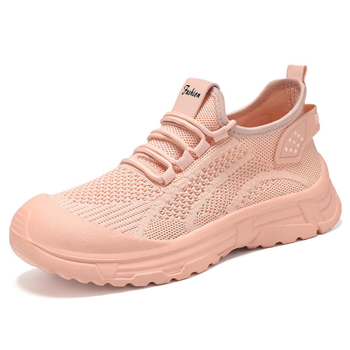 Femme Lettere Sport Sneakers med åndbart strikstof og stødabsorberende sål Stilla