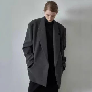 Dame Oversize Blazer med dobbelt knaplås Stilla