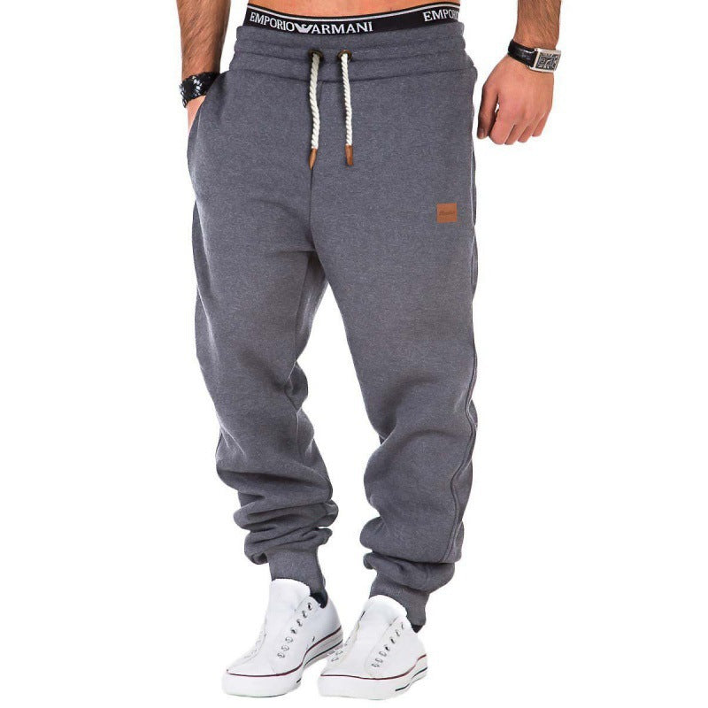 Herrer løse sweatpants med elastisk talje og sidelommer Stilla