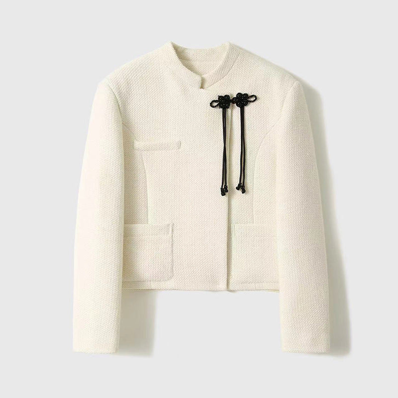 Dame modejakke med asymmetrisk design Stilla