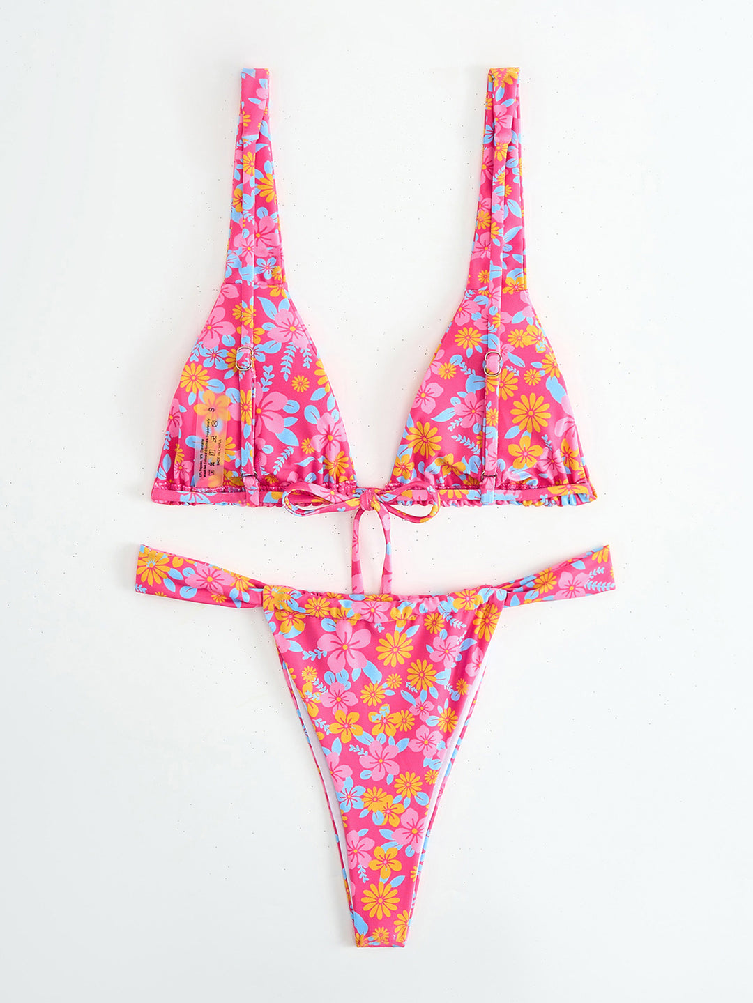 Dame Trekant-Cut Bikini Sæt Stilla 1750839490