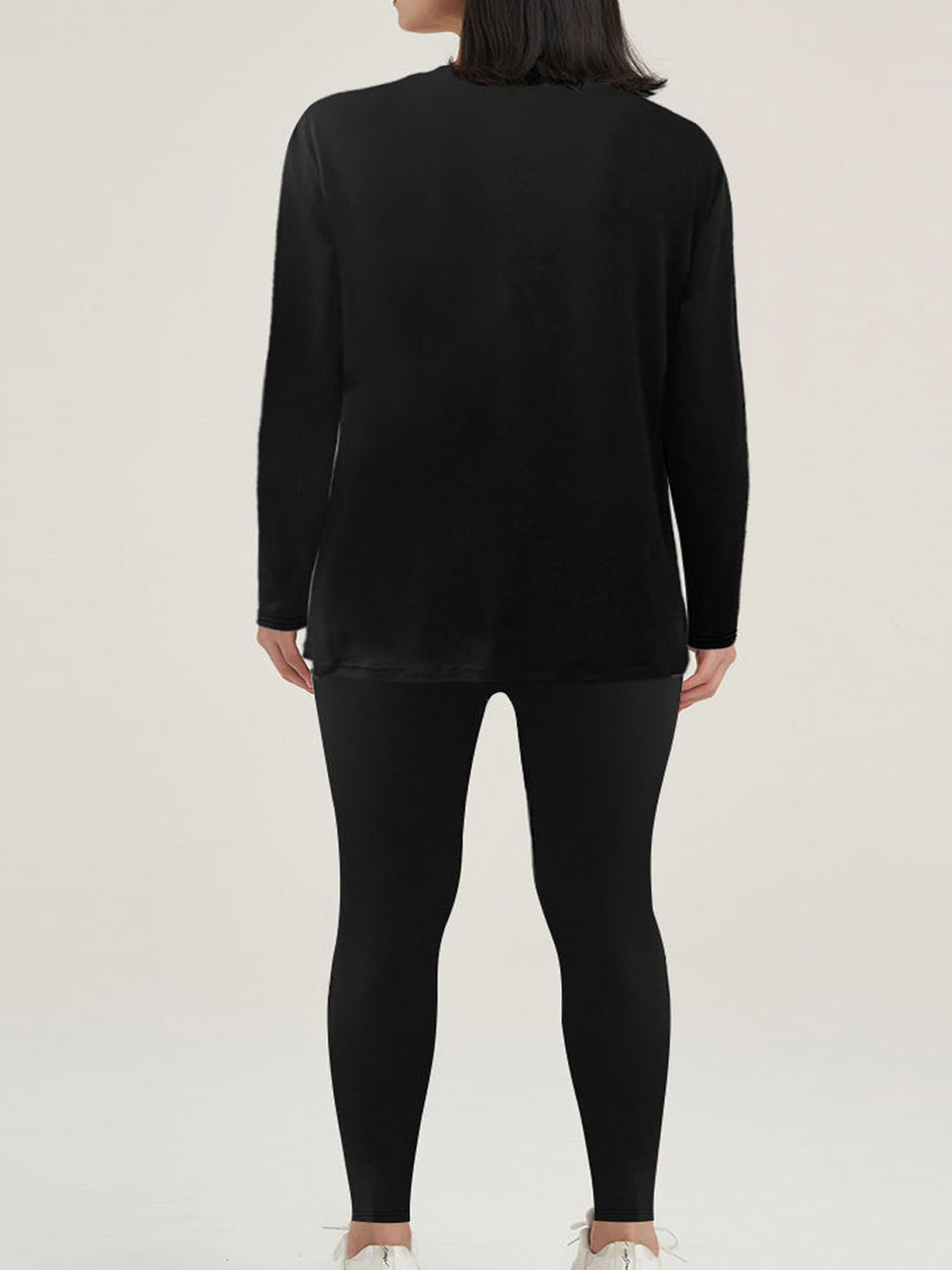 Dame sweatshirt med sødt bjørne-design og afslappet snit Stilla