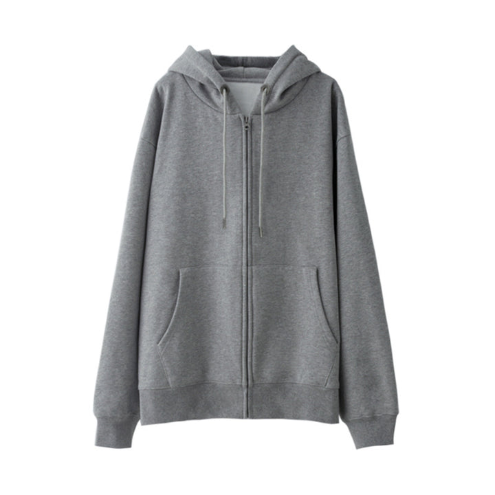 Dame hoodie med en oversized pasform og praktiske lommer