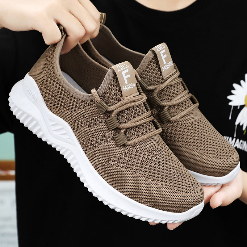 Femme Modische Lette Slip-On Sneakers Stilla