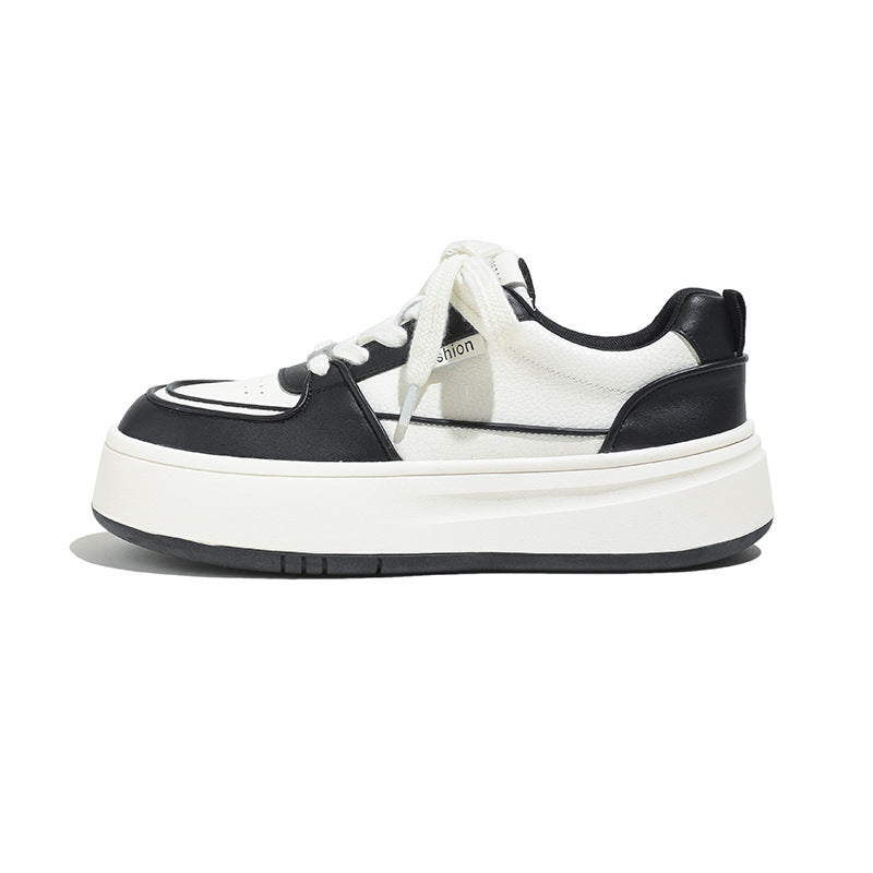 Dame Sneakers med tyk platåsål og åndbart overmateriale Stilla