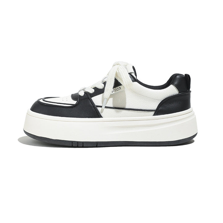 Dame Sneakers med tyk platåsål og åndbart overmateriale Stilla