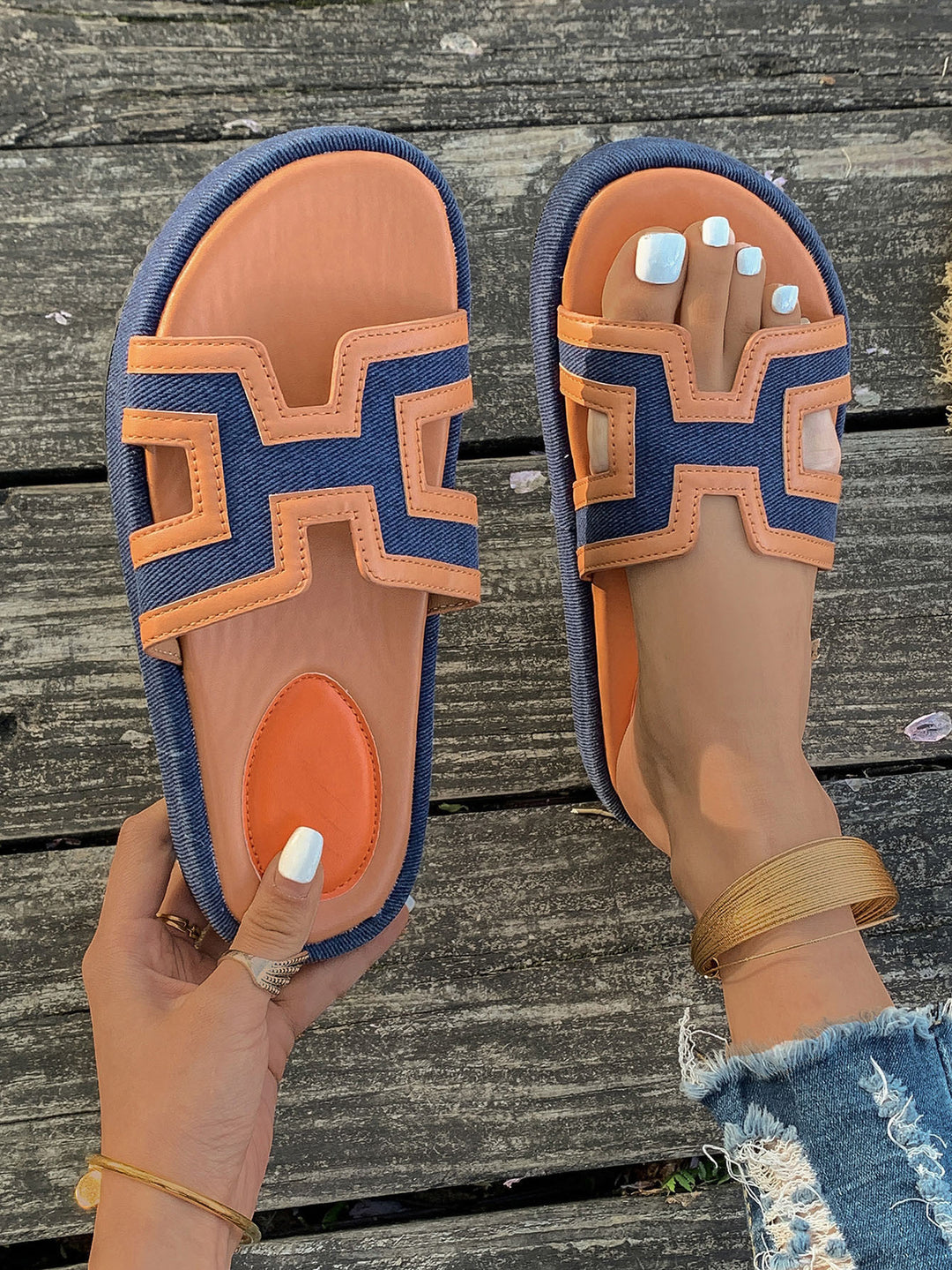 Dame Behagelige Tådelte Pantofler med moderne design og ergonomisk fodseng Stilla