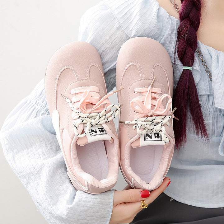 Dame Sporty Løb Sneakers med åndbart Overmateriale og Polstret Såle Stilla