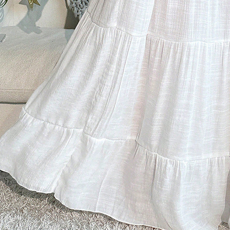 Dame Maxikjole med afslappet layering Skovae