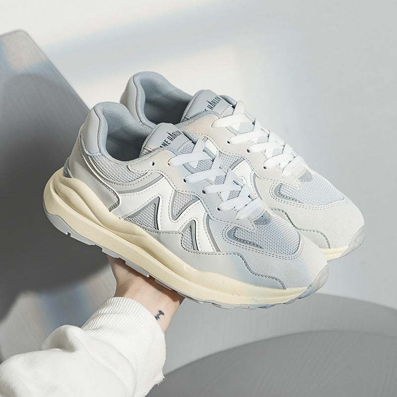 Dame Sporty Dad Sneakers med åndbart overfladestruktur og høj kvalitet støddæmpning Stilla