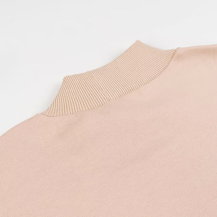 Femme Cozy Høj Krave Sweatshirt Stilla