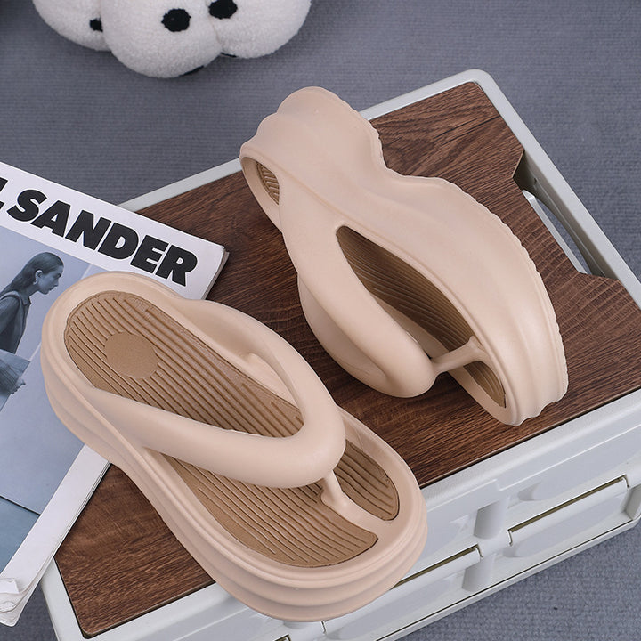 Dame ergonomiske komfort-sandaler med skridsikker sål og fleksibel fodseng Stilla