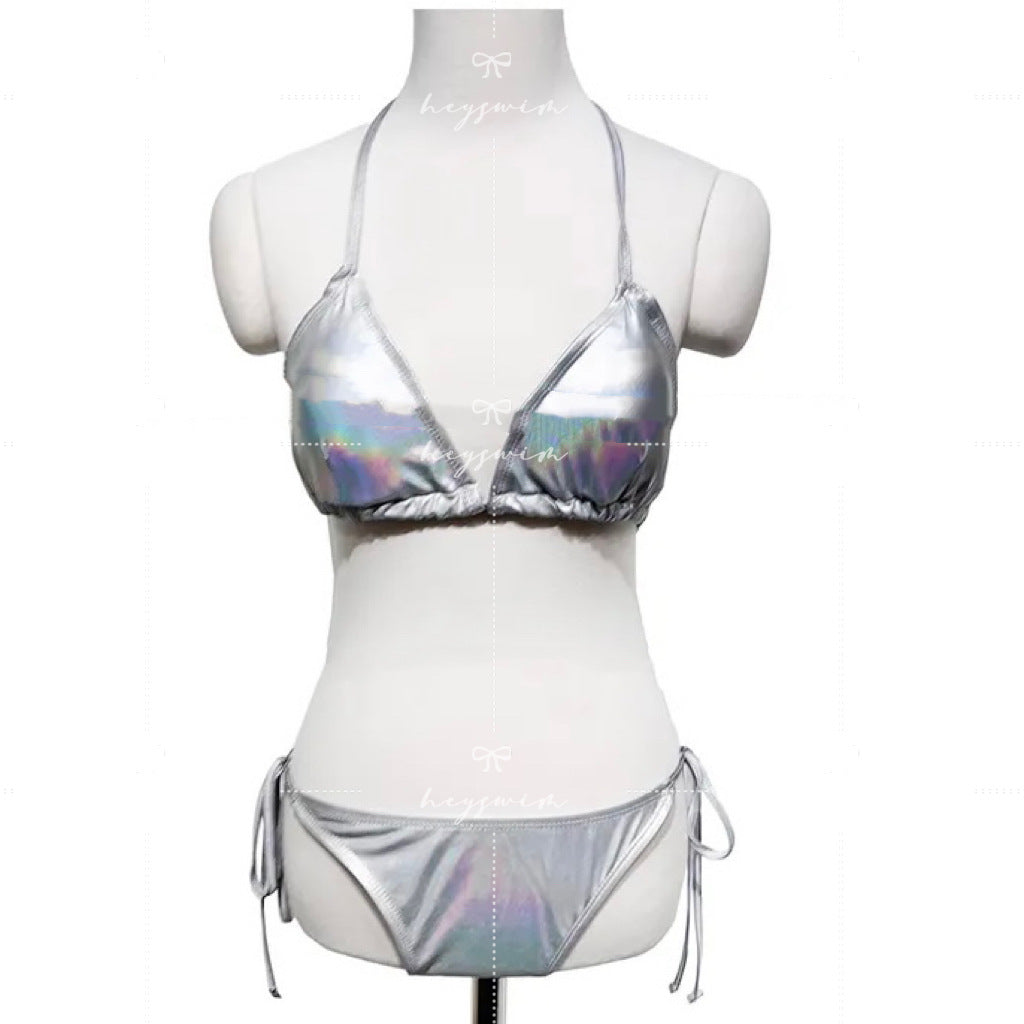 Dame bikini sæt med metallisk glans fra Stilla
