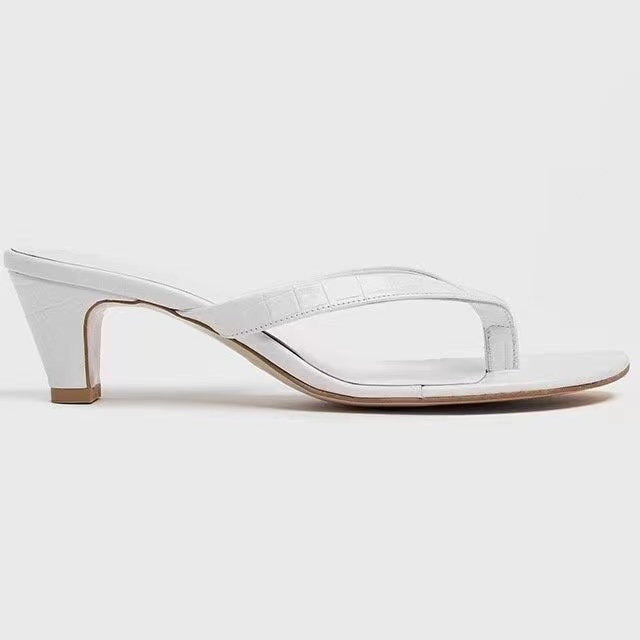 Femme High-Heel Thong Slide Sandaler Stilla