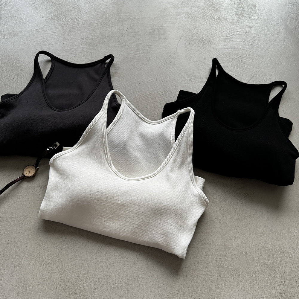 Dame Sportsligt Tanktop med Racerback-design Stilla