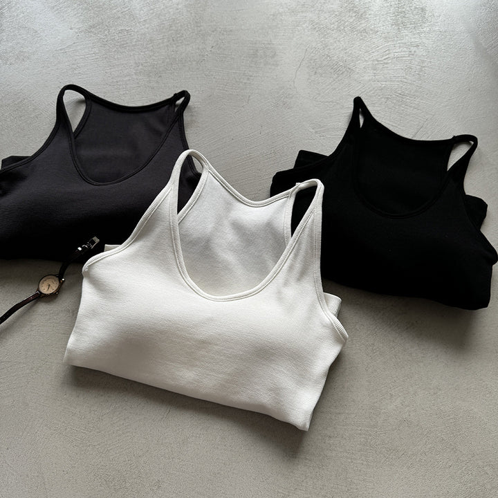 Dame Sportsligt Tanktop med Racerback-design Stilla