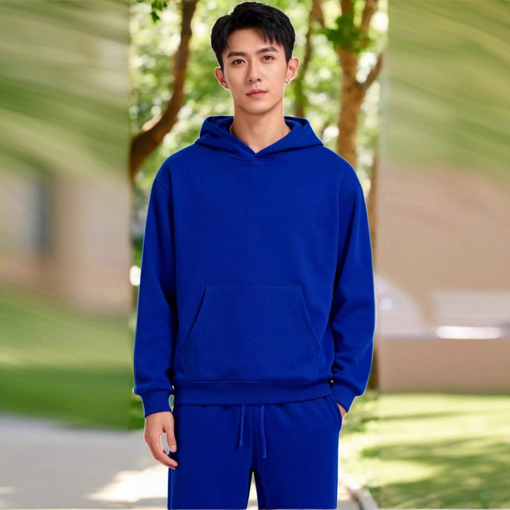 Kvinders Sweat Suit med Komfortabel Hættebluse og Praktiske Joggingbukser Skovae