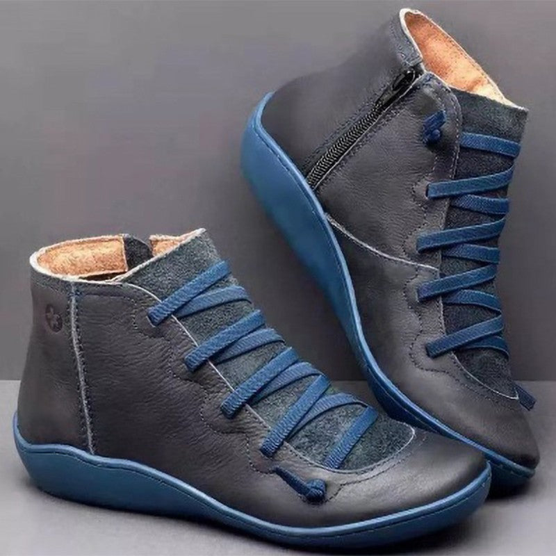 Dame Høj Sneakers lavet af høj kvalitetslæder med moderigtige accenter Stilla