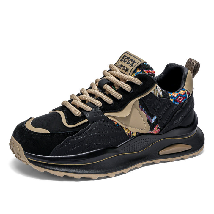 Femme Contemporary Multi-Texture Sneaker Stilla
