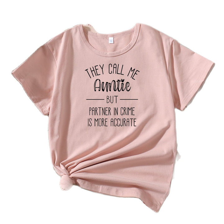 Kvinder Legende Tante Grafik T-shirt Stilla