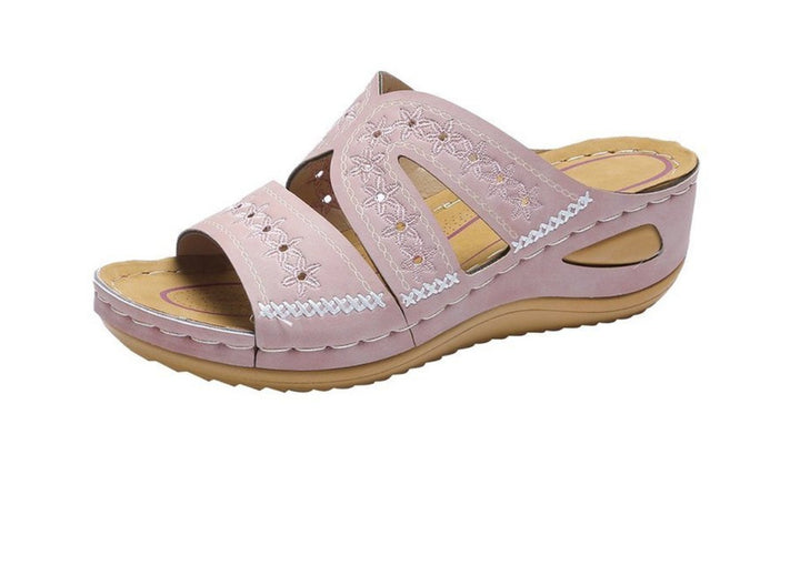 Dame Komfortable Rem-sandaler med åndbare indsættelser og ergonomisk sål Stilla