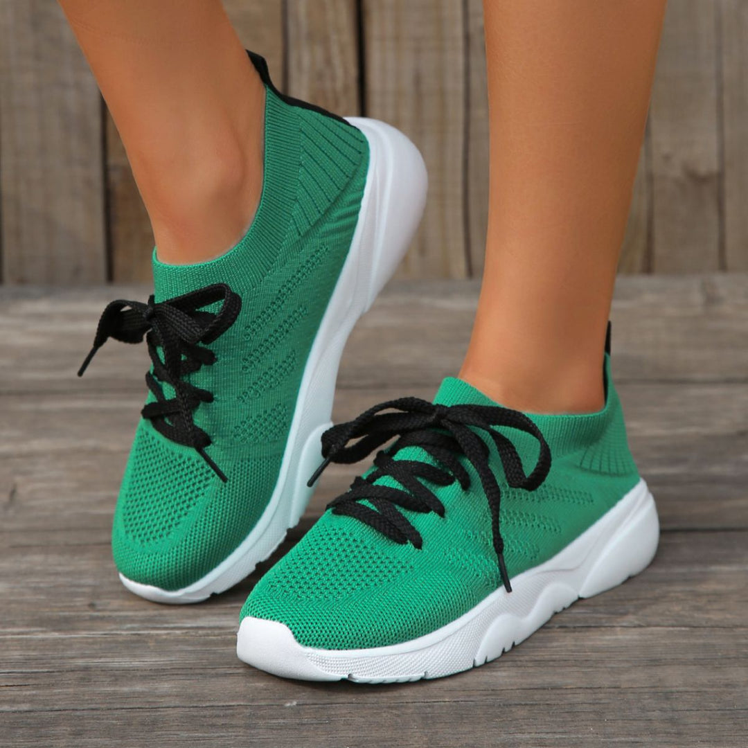 Dame Sporty Sneakers med åndbart mesh-overdel Stilla