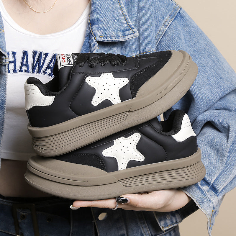Dame Chunky Sneakers med åndbar overfladestruktur og stødabsorberende såleprofil Stilla