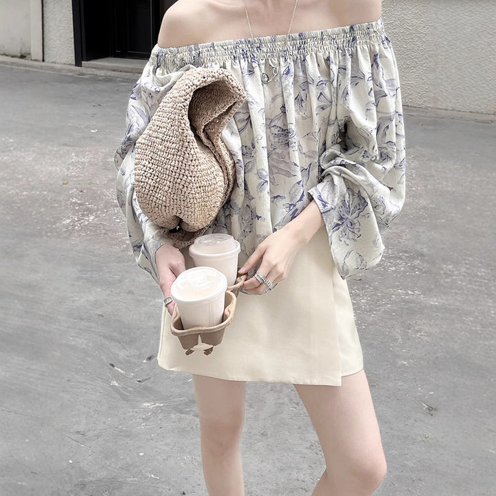 Dame mode High-Waist shorts med elegant silhuet Stilla