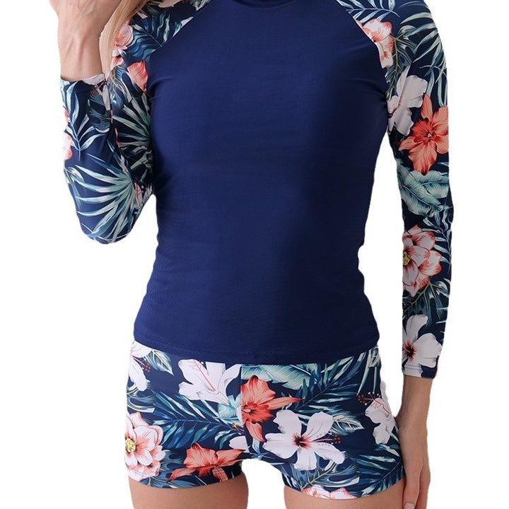 Dame Rashguard Sæt med lange ærmer og figurvenlige shorts Stilla