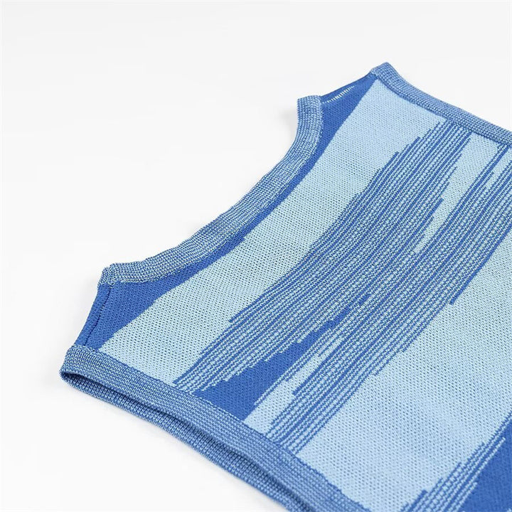 Femme Casual Strikkjole Stilla