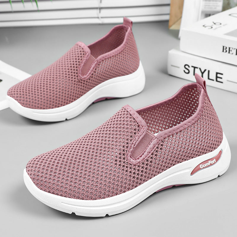 Femme Slip-On Åndbar Komfort Sneakers Stilla