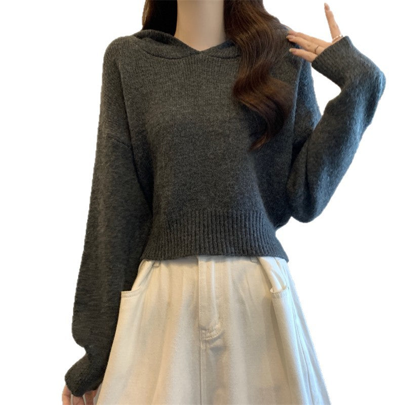 Dame Stilfuld Hoodie med Casual Fit og Struktureret Materiale Stilla