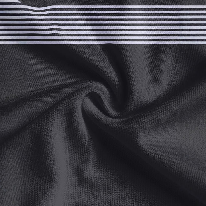 Herrer Poloshirt med moderne kontraster og stiliseret stribedesign Stilla