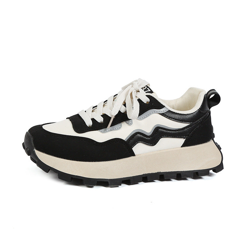 Dame Chunky Sneakers med robust profilsål og åndbar konstruktion Stilla