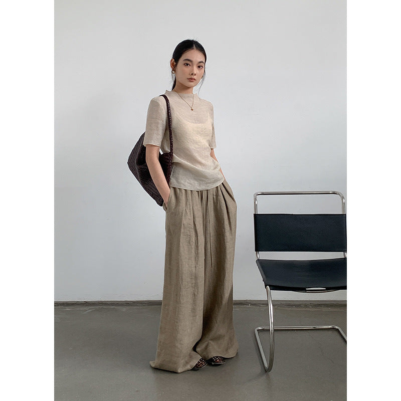 Dame vidde Culotte med elastisk linning og afslappet snit Stilla