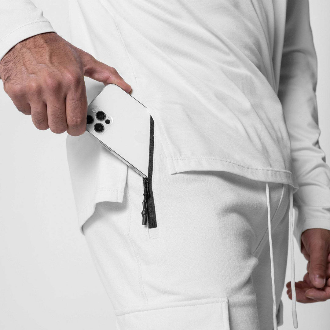 Herrer Multifunktionel Cargo-Joggingbukser med sidelommer og elastisk linning Stilla