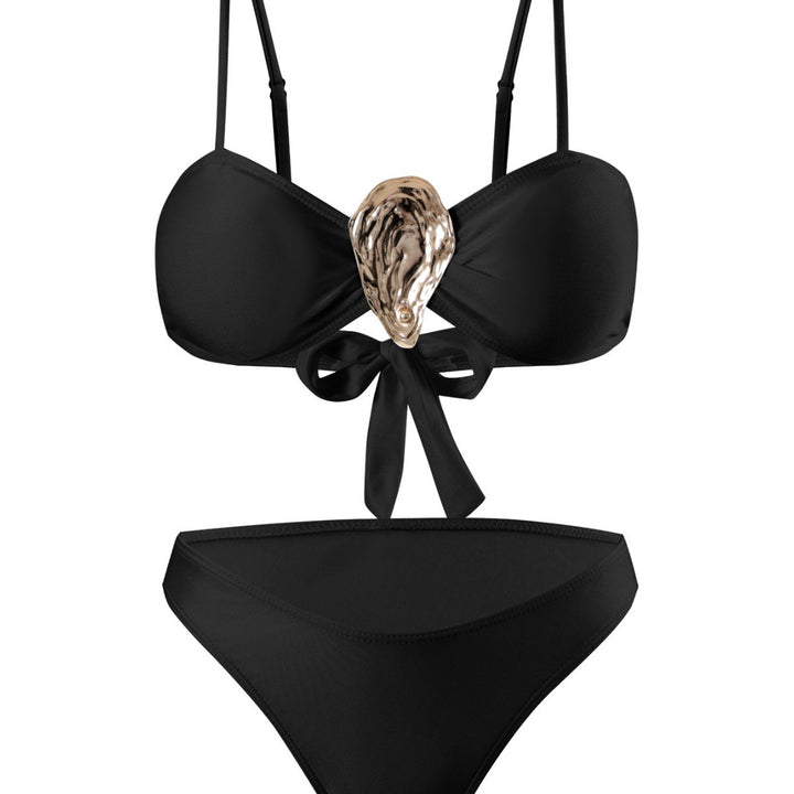 Dame bikini sæt med elegant omslagsskjørt Skovae