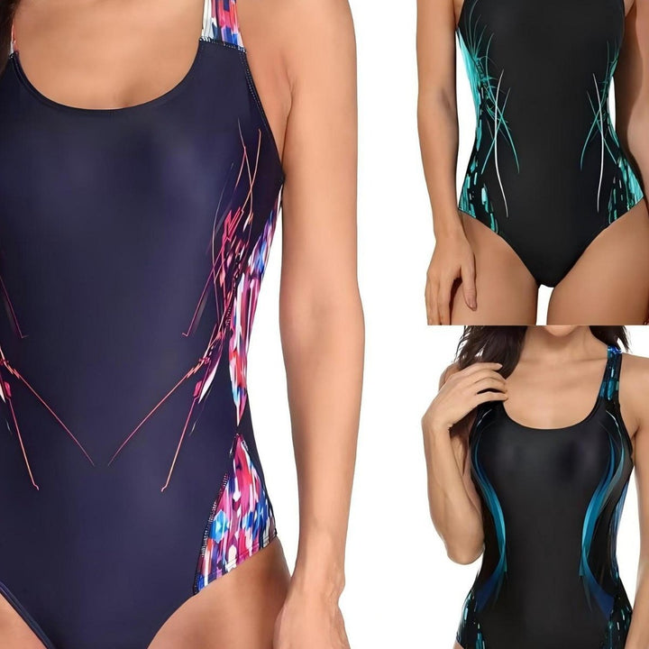 Dame Sporty One-Piece Badedragt med innovative designs og åndbare materialer Stilla