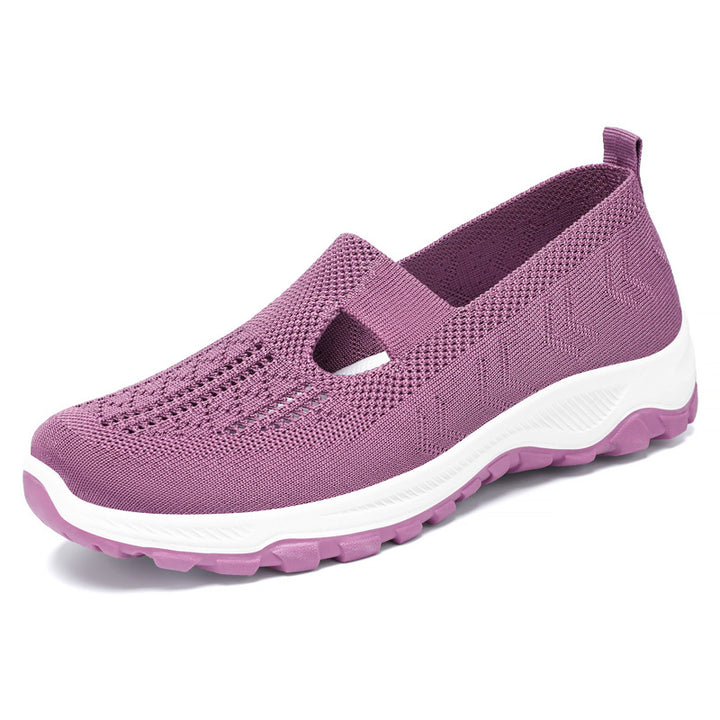 Dame Slip-On Fritidssko med åndbar overfladestruktur og skridsikker sål Stilla