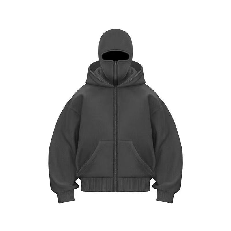 Kvinders hoodie med innovativt design og praktisk lynlås Skovae