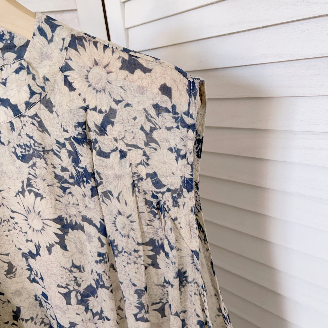 Femme Locker Sidder Floral Maxi Kjole Stilla
