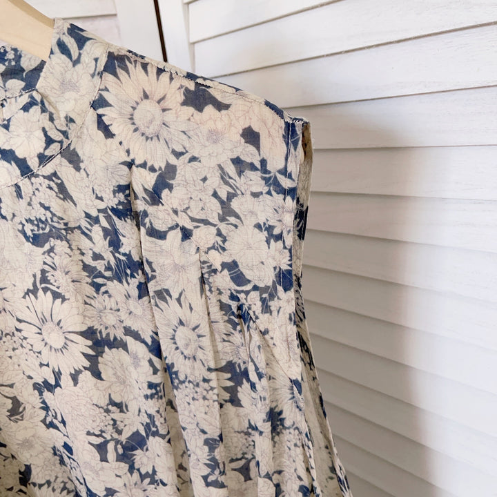 Femme Locker Sidder Floral Maxi Kjole Stilla
