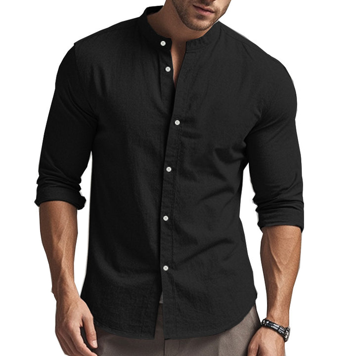 Herren Slim Fit Skjorte Stilla