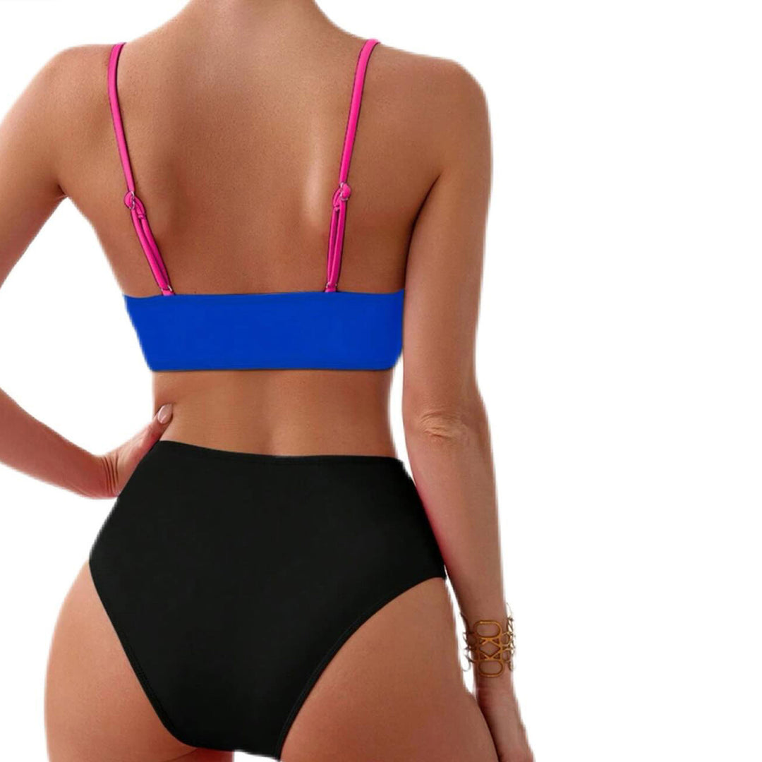 Damer sportslig to-deler bikini-sæt Skovae
